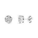 18K PENDIENTES ORO BLANCO CON DIAMANTES LABORATORIO 0,602 QTES VS2-G. MEDIDA: 7X7. CIERRE PRESION 18K PENDIENTES ORO BLANCO CON DIAMANTES LABORATORIO 0,602 QTES VS2-G. MEDIDA: 7X7. CIERRE PRESION