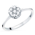 18K SORTIJA ORO BLANCO CON DIAMANTES LABORATORIO CUAJO 7X7 MM 0,301 QTS. VS2-G 18K SORTIJA ORO BLANCO CON DIAMANTES LABORATORIO CUAJO 7X7 MM 0,301 QTS. VS2-G
