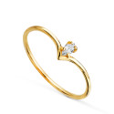 18K SORTIJA ORO AMARILLO PICO DIAMANTE LABORATORIO TALLA MARQUIS 0,067 QTES. G-VS2. ANCHO: 5MM 18K SORTIJA ORO AMARILLO PICO DIAMANTE LABORATORIO TALLA MARQUIS 0,067 QTES. G-VS2. ANCHO: 5MM