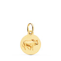 18K MEDALLA ORO AMARILLO HOROSCOPO ORO AMARILLO ORO AMARILLO TAURO MATIZADA 13 MM 18K MEDALLA ORO AMARILLO HOROSCOPO ORO AMARILLO ORO AMARILLO TAURO MATIZADA 13 MM
