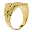 18K SELLO ORO AMARILLO CABALLERO MACIZO TALLADO ZONA GRABADO: 15X14 MM 18K SELLO ORO AMARILLO CABALLERO MACIZO TALLADO ZONA GRABADO: 15X14 MM