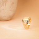 18K SELLO ORO AMARILLO CABALLERO MACIZO BRILLO ZONA GRABADO 13X12 MM 18K SELLO ORO AMARILLO CABALLERO MACIZO BRILLO ZONA GRABADO 13X12 MM