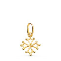 18K COLGANTE ORO AMARILLO CRUZ DE OCCITANIA ORO AMARILLO. 16 X 13 MM