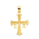18K CRUZ DE COVADONGA O VICTORIA ORO AMARILLO TALLADA 33 X 25 MM 18K CRUZ DE COVADONGA O VICTORIA ORO AMARILLO TALLADA 33 X 25 MM