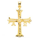 18K CRUZ DE COVADONGA O VICTORIA ORO AMARILLO TALLADA 41X31 MM 18K CRUZ DE COVADONGA O VICTORIA ORO AMARILLO TALLADA 41X31 MM