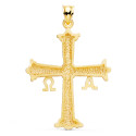 18K CRUZ DE COVADONGA O VICTORIA ORO AMARILLO TALLADA 41X31 MM 18K CRUZ DE COVADONGA O VICTORIA ORO AMARILLO TALLADA 41X31 MM