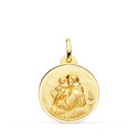 18K MEDALLA ORO AMARILLO DE SAN ANTONIO BISEL 20 MM