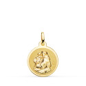 18K MEDALLA ORO AMARILLO SAN ANTONIO EN BRILLO 16 MM 18K MEDALLA ORO AMARILLO SAN ANTONIO EN BRILLO 16 MM