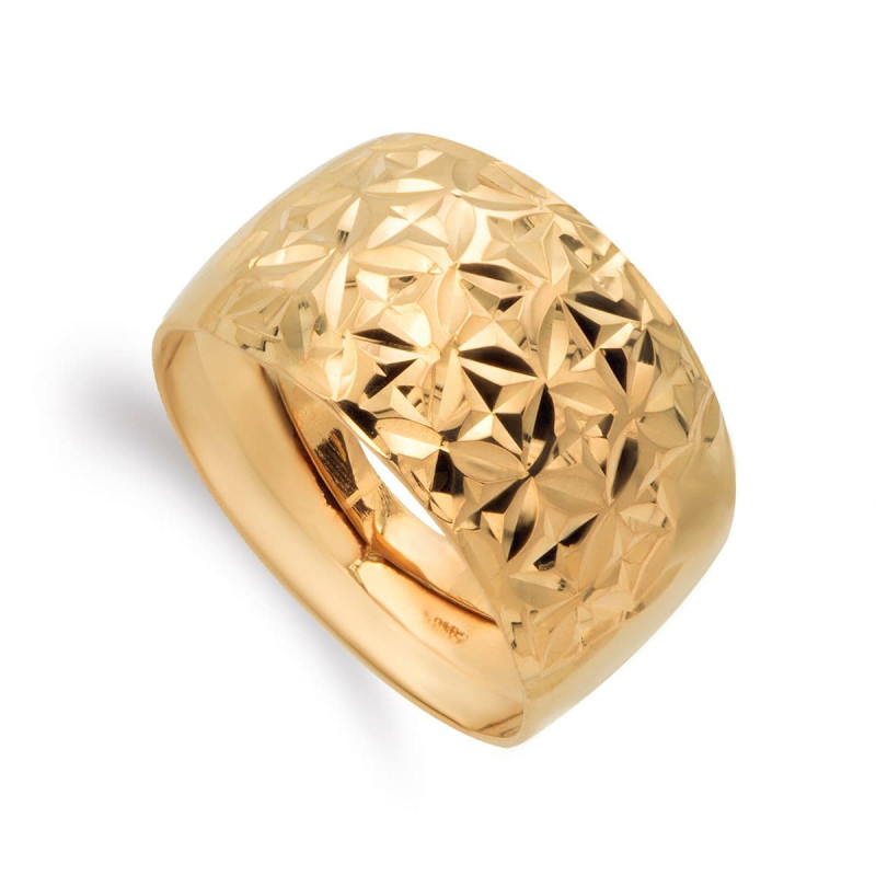 18K SORTIJA ORO AMARILLO TALLADA