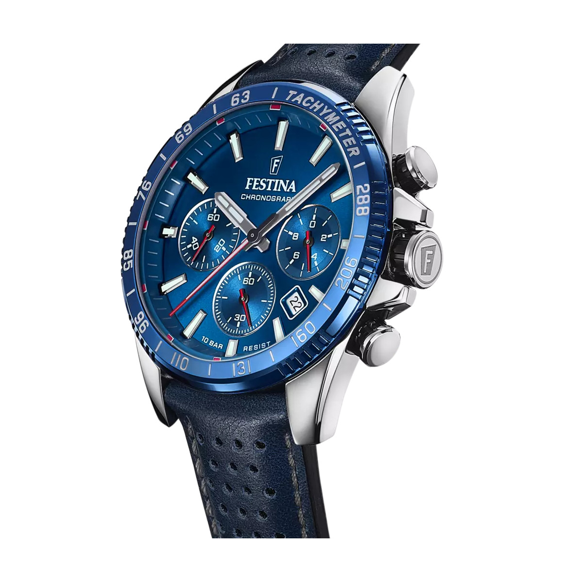 RELOJ DE HOMBRE FESTINA TIMELESS CHRONOGRAPH F20561/3 CON ESFERA AZUL