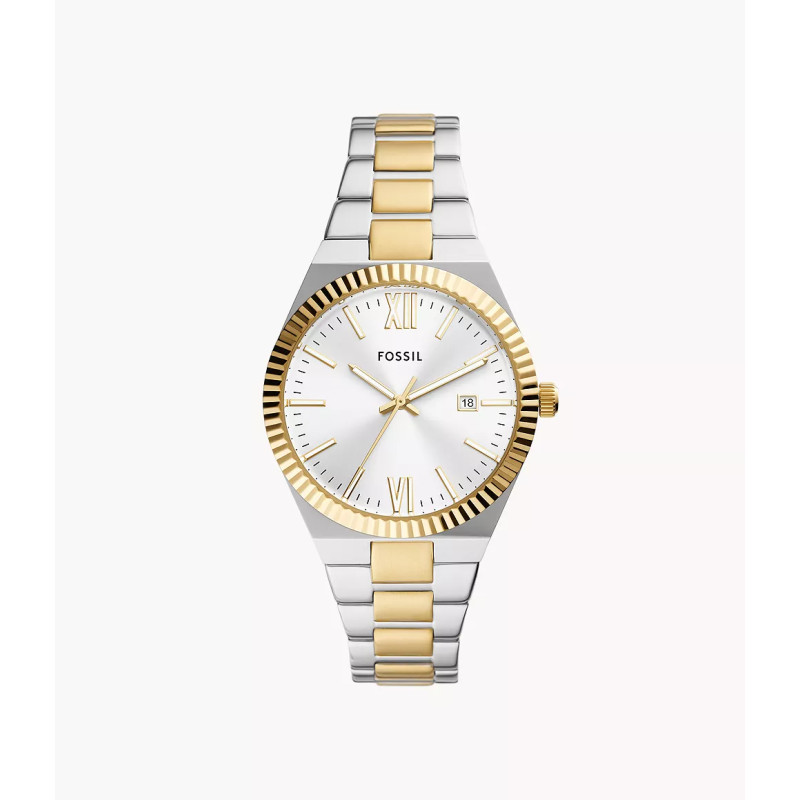 RELOJ MUJER SCARLETTE ACERO INOXIDABLE BICOLOR