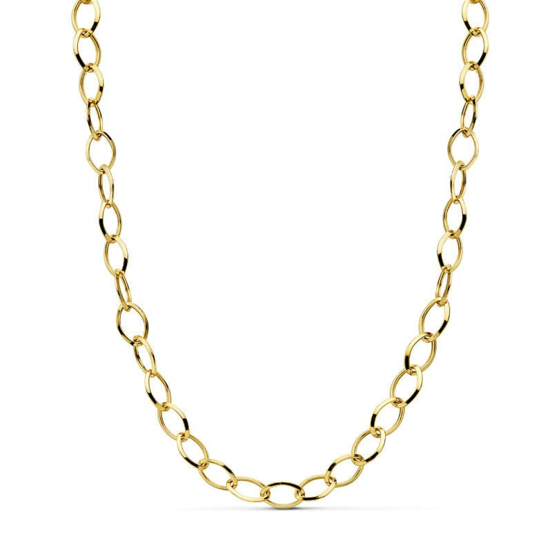 18K COLLAR ORO AMARILLO HUECO 44CM