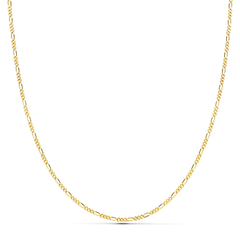 18K CADENA ORO AMARILLO CARTIER MACIZA 60CM 1 MM