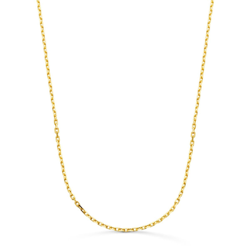 18K CADENA FORZADA MACIZA ORO AMARILLO ANCHO:1.9MM LARGO: 60CM
