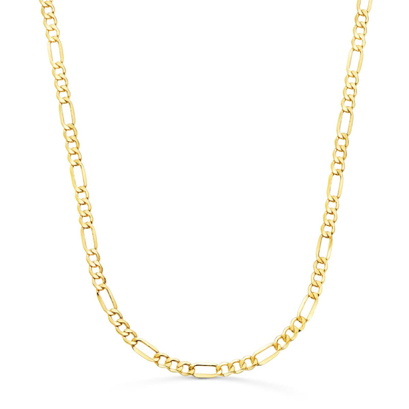 18K CADENA ORO AMARILLO CARTIER HUECA ANCHO: 3,5MM LARGO: 50CM CIERRE MOSQUETON