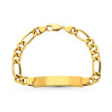 18K PULSERA ESCLAVA ORO AMARILLO CARTIER HUECA ANCHO: 8MM. LARGO: 21,5 CM  PLACA CHAPA: 45X10MM