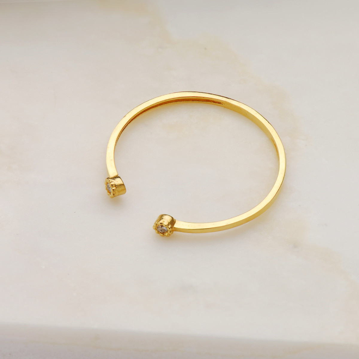 18K SORTIJA ORO AMARILLO DIAMANTES DE LABORATORIO 0,0160 QTS. VS2-G CUERPO 1,10 MM