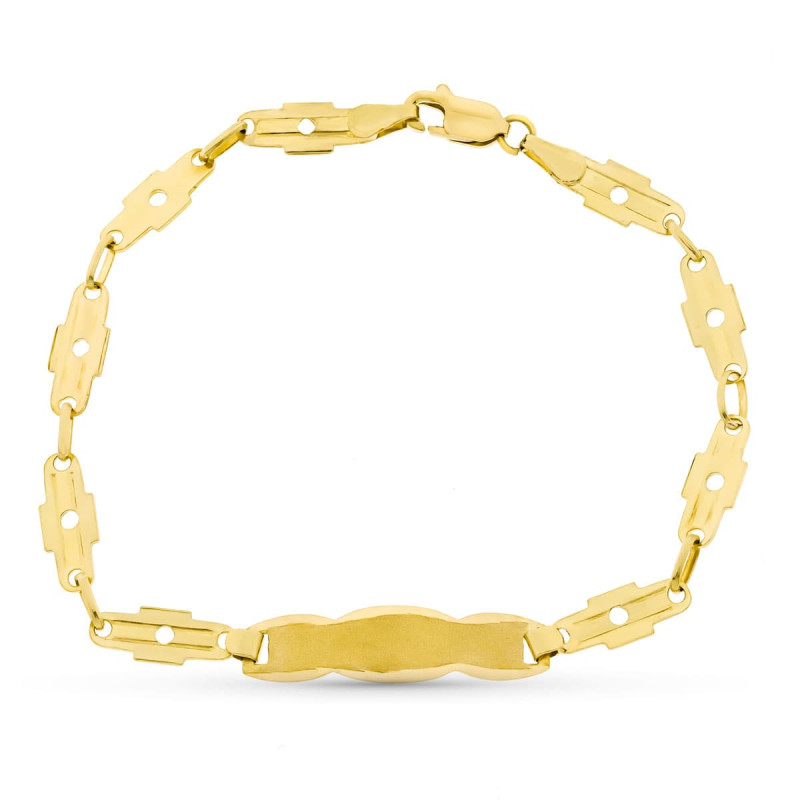 18K ESCLAVA ORO AMARILLO COMUNION ESTREPIEZAS