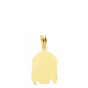 18K COLGANTE CRISTO DE LA BUENA MUERTE ORO AMARILLO ESTAMPADO. 19X12 MM