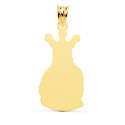 18K MEDALLA ORO AMARILLO CRISTO CAUTIVO SILUETA 18X10 MM