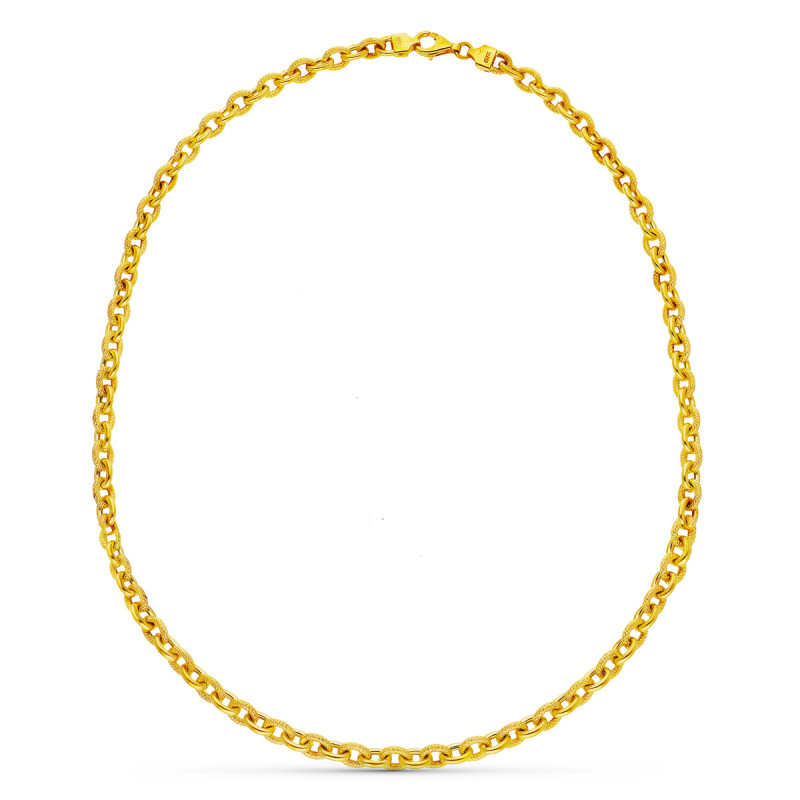 18K GARGANTILLA ORO AMARILLO ROLO 45CM