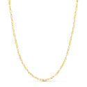 18K CADENA ORO AMARILLO ANCLA HUECA LARGO 45CM ANCHO 2 MM