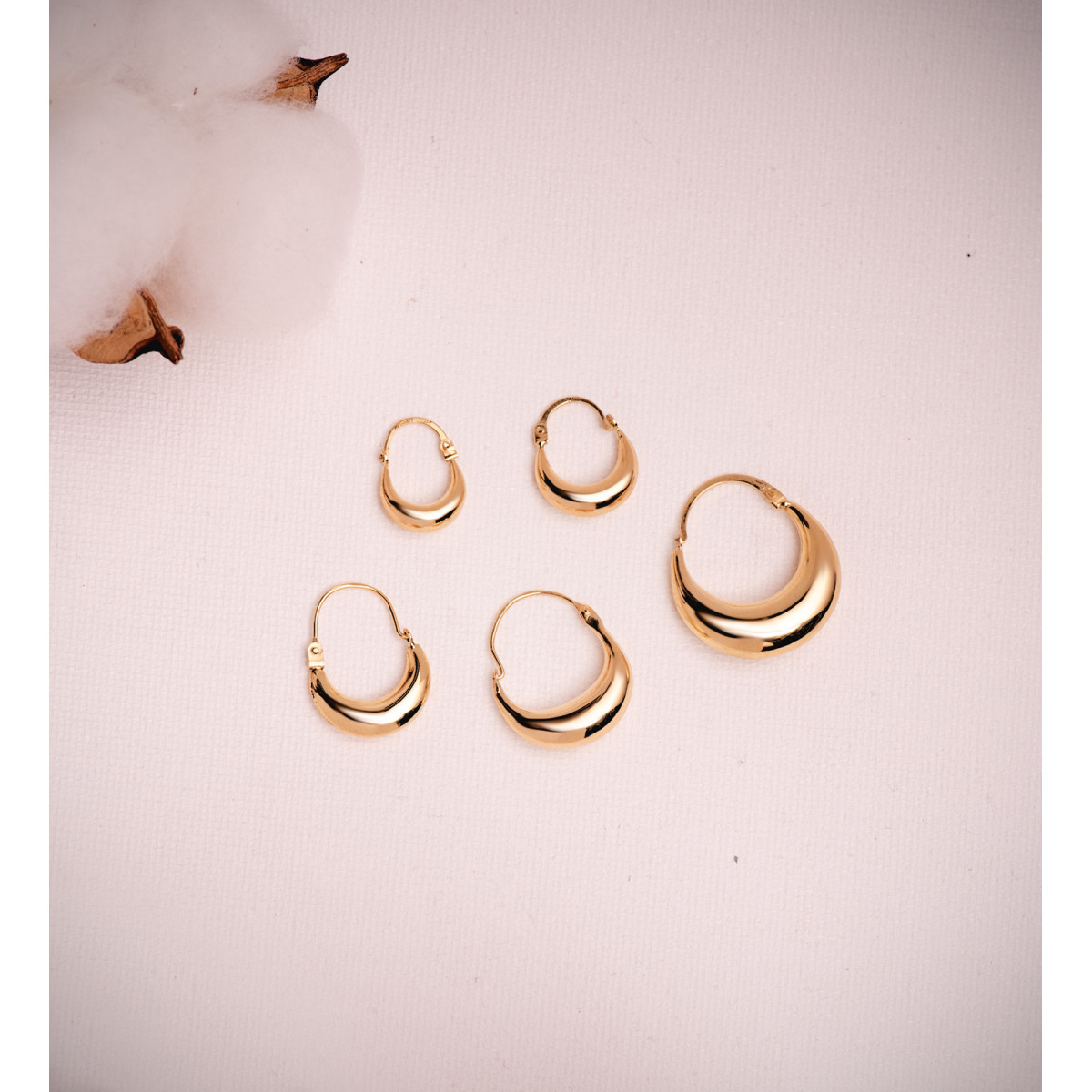 18K PENDIENTES AROS ORO AMARILLO MORCILLA HUECOS. MEDIDA: 19X15 MM. CIERRE GANCHO. GROSOR: 3,5 MM