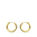 18K AROS ORO AMARILLO REDONDOS LISOS LIGEROS 16X2.5 MM