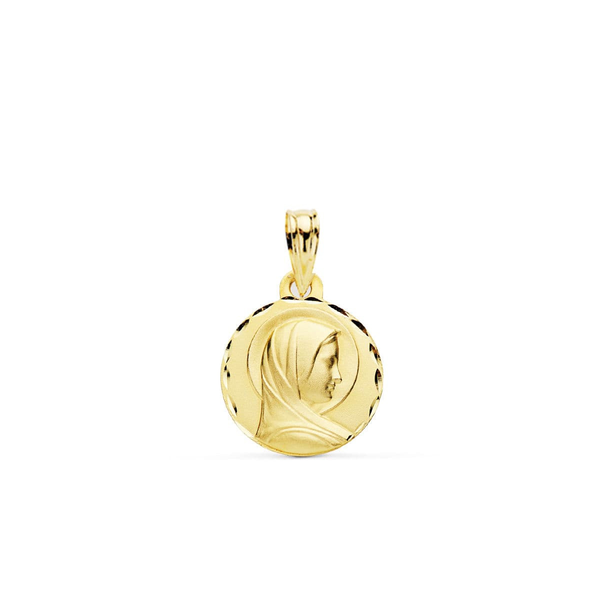 18K MEDALLA MARIA FRANCESA 14MM