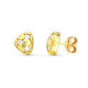 18K PENDIENTES CIRCONITA 10X8 MM