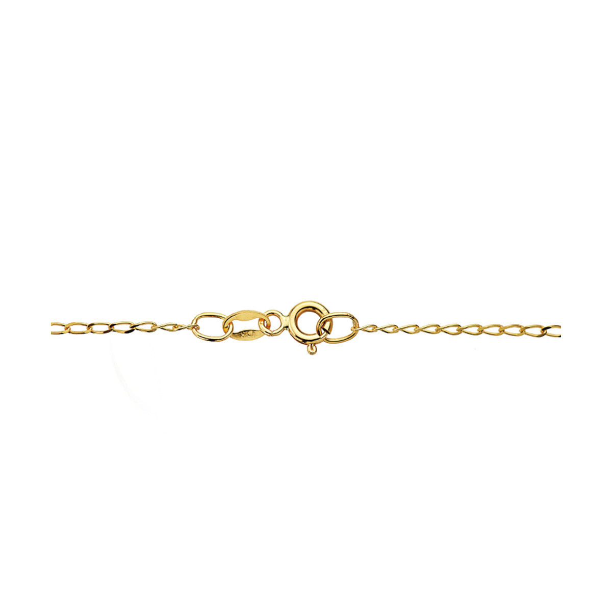 18K CADENA ORO AMARILLO MACIZA  BILBAO  45CM 0.9 MM