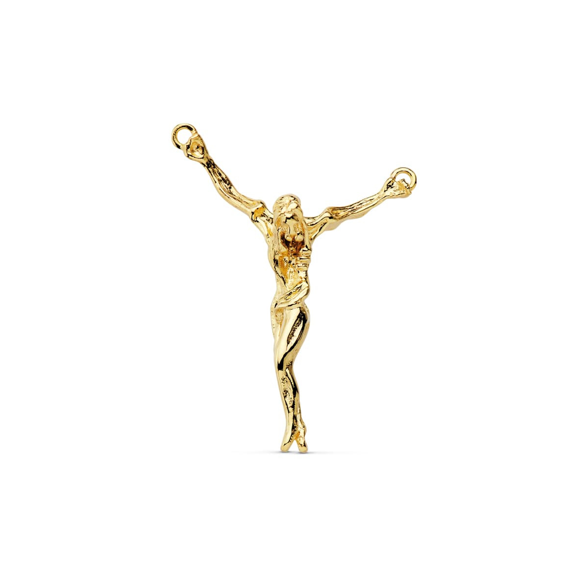 18K CRISTO DE DALI ORO AMARILLO  38X30 MM