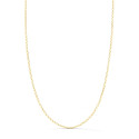 18K CADENA ORO AMARILLO BILBAO MACIZA ANCHO: 1MM LARGO: 40CM