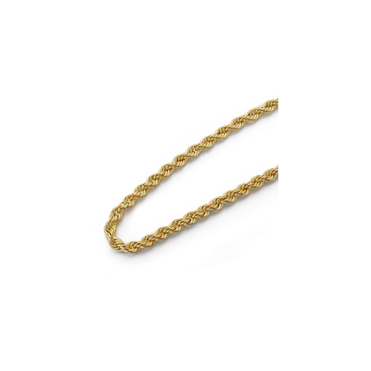 18K CORDON ORO AMARILLO SALOMONICO LIGERO. ANCHO: 3,3 MM. LARGO: 40CM