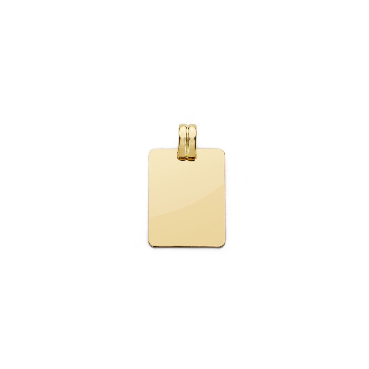 PLACA CHAPA LISA 24X17 MM 3.70 GR