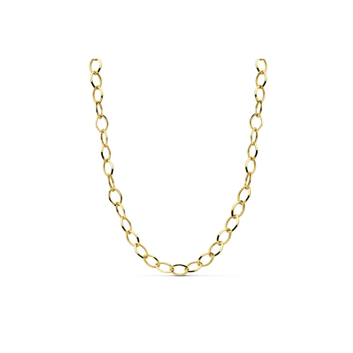 18K COLLAR ORO AMARILLO HUECO 44CM