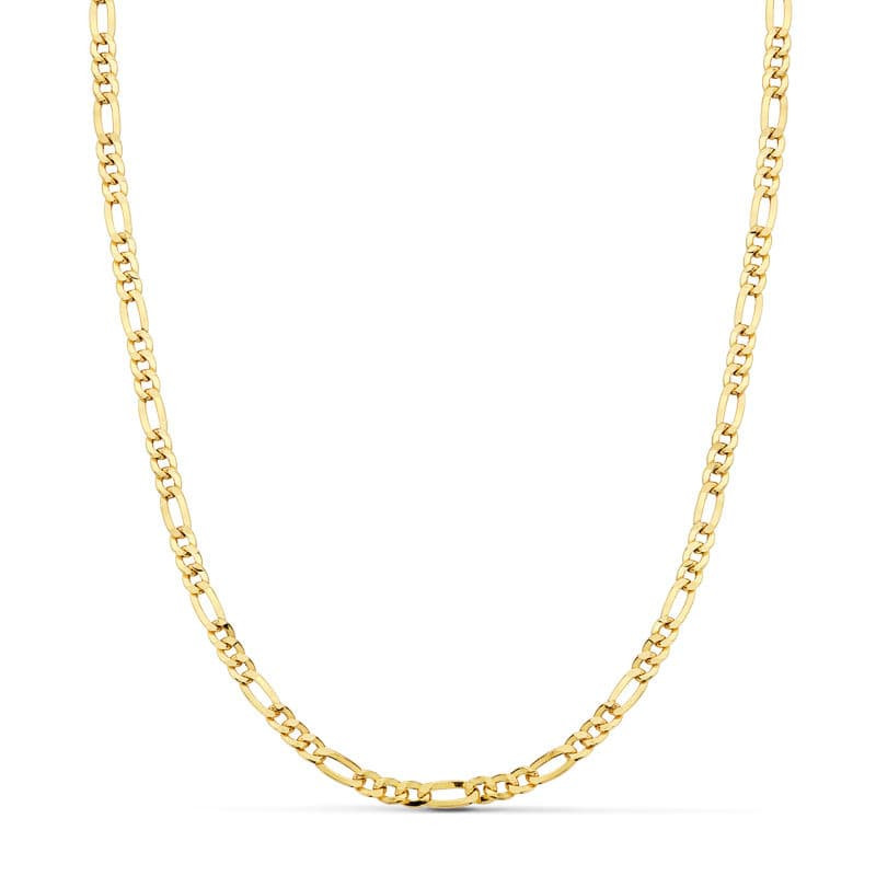 18K CADENA ORO AMARILLO CARTIER 50CM HUECA 4.00 MM