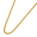 18K CADENA ORO AMARILLO BARBADA HUECA. LARGO: 60 CM. ANCHO: 2,5 MM