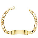18K PULSERA ESCLAVA ORO AMARILLO CARTIER HUECA ANCHO: 7,5MM. LARGO: 21,5 CM  PLACA CHAPA: 43X10MM