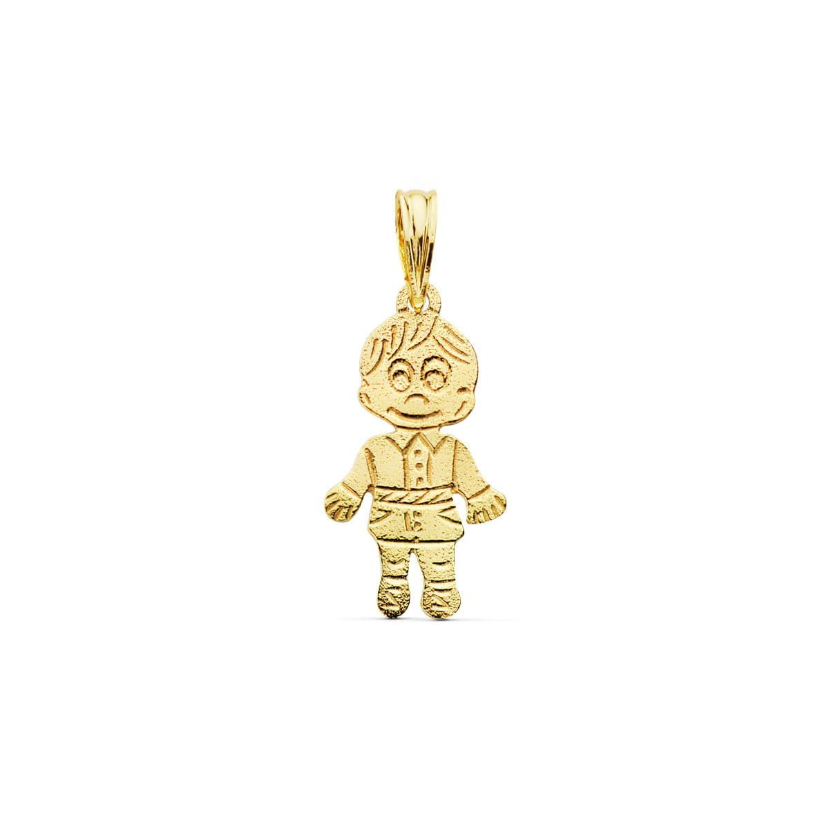 18K COLGANTE ORO AMARILLO NIÑO 17X11 MM