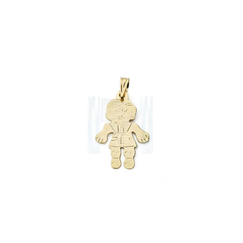 18K COLGANTE ORO AMARILLO NIÑO 23X14 MM