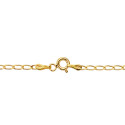 9K CADENA ORO AMARILLO BILBAO 45CM 2 MM