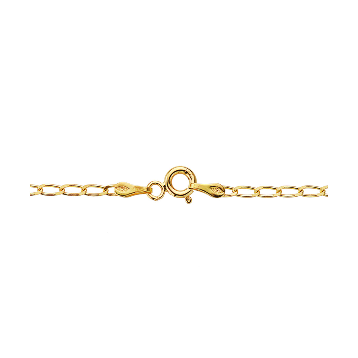 9K CADENA ORO AMARILLO BILBAO 45CM 2 MM