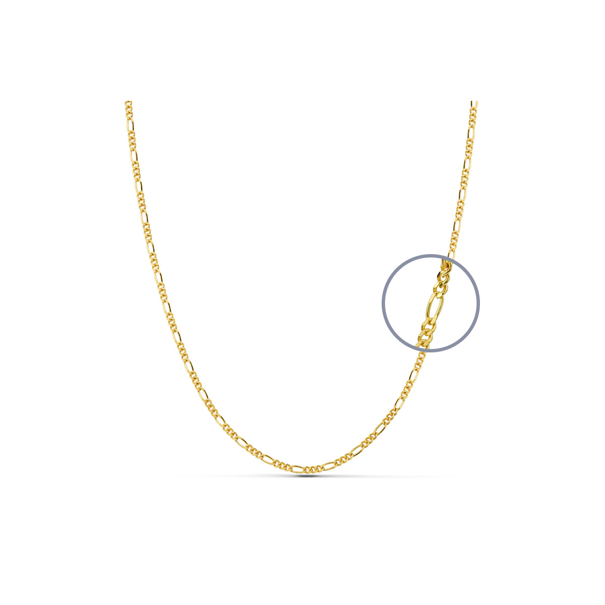 9K CADENA ORO AMARILLO CARTIER 50X2.