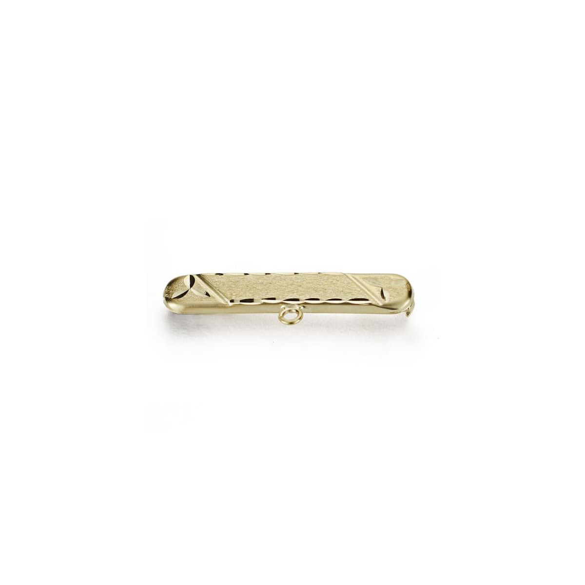 9K ALFILER BEBE ORO AMARILLO TALLADO  29X5MM