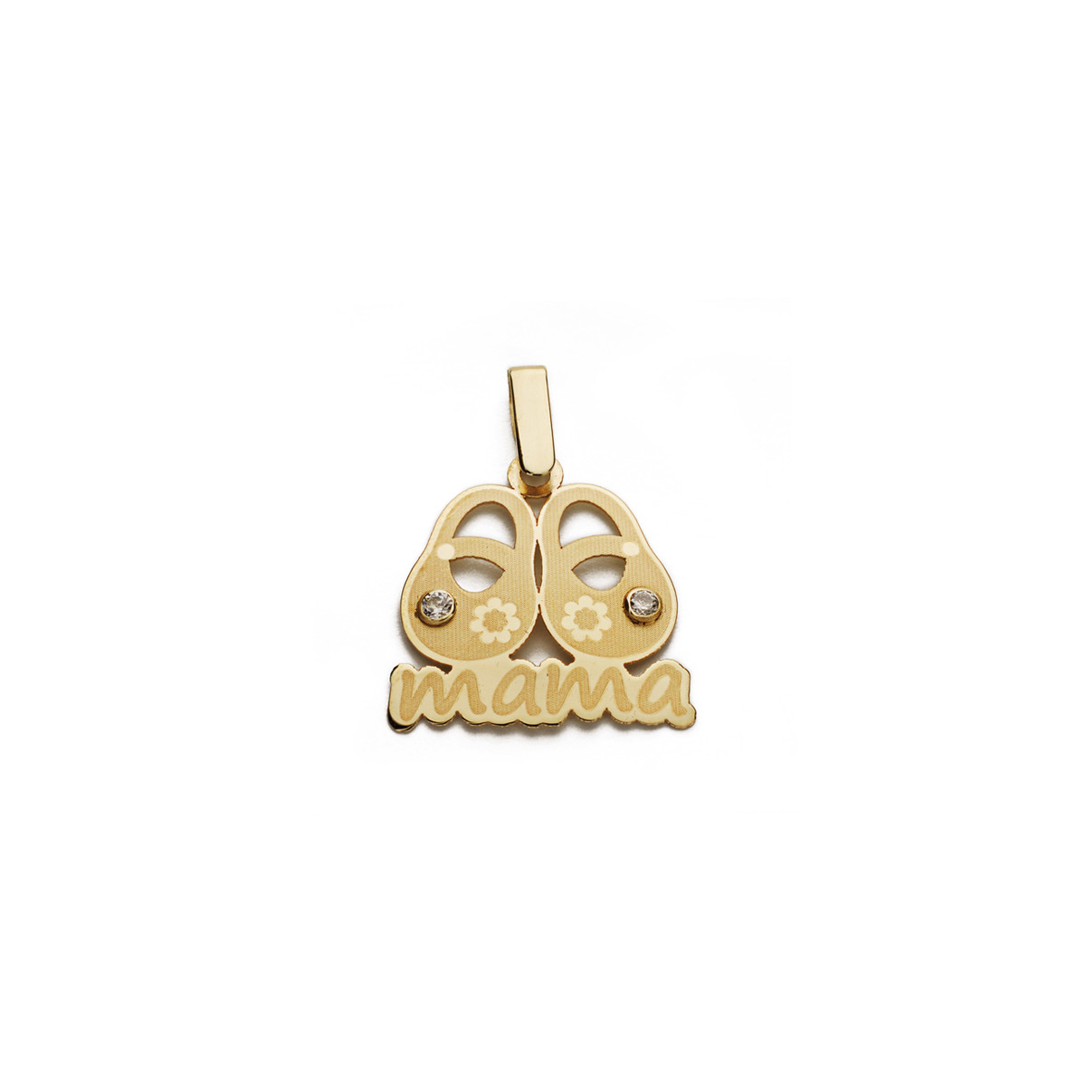 9K COLGANTE ORO AMARILLO MADRE. 18X17 MM