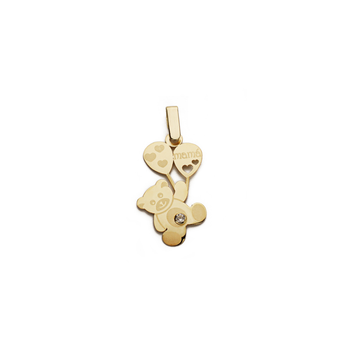 9K COLGANTE ORO AMARILLO MADRE. 23X13 MM