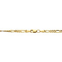 9K CADENA ORO AMARILLO HUECA 60X3MM