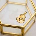 9K COLGANTE ORO AMARILLO CABEZA DE CRISTO DE MURILLO 20X16 MM