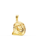 18K COLGANTE ORO AMARILLO CABEZA DE CRISTO  18X15 MM